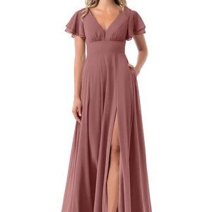 AZAZIE Plus Size Dress - Dessert Rose